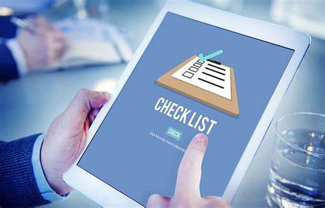 website checklist